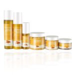 Set Krim Muka, 2, Siang dan Malam, Quê Kulit, dengan Limau Gedang, Oren dan Kuning, Saiz Perilla, Se - view 4